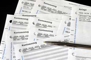 Foto: Kontoauszüge